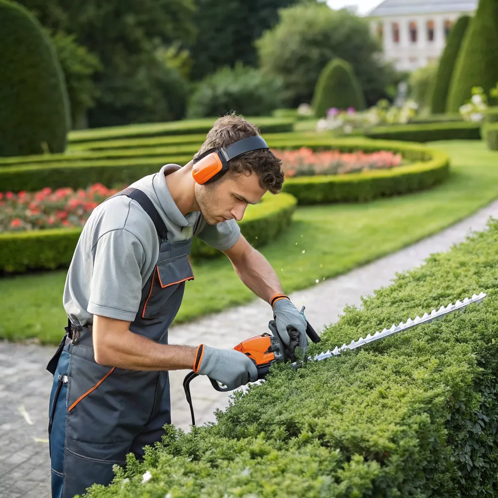 Hedge trimming